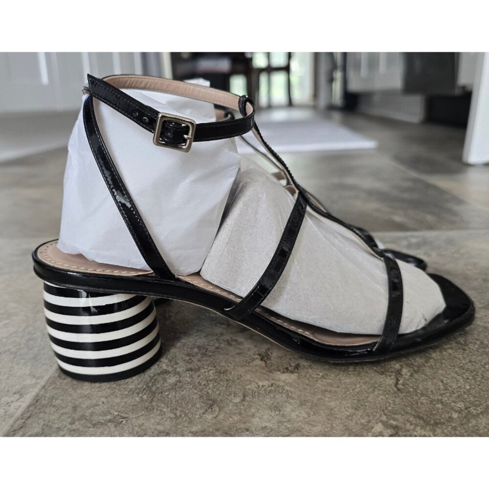 Marc Jacobs (size 37) striped heel patent sandal